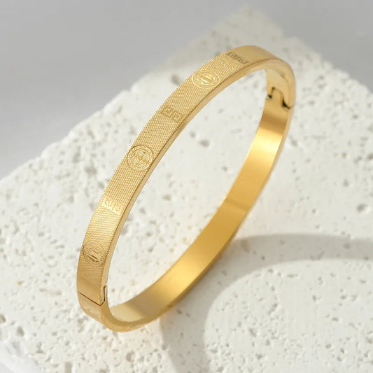 Brazalete dorado San Benito