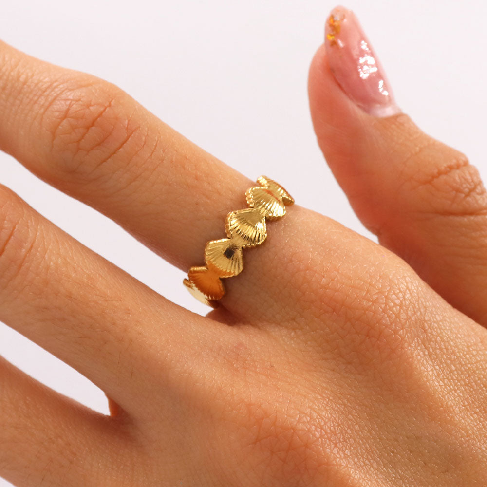 Anillo conchitas