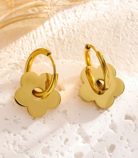 Aretes flor